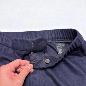 COS Wool Cashmere Trousers Men's EUR 46 30 31 S-M Navy Blue Elastic Waist
